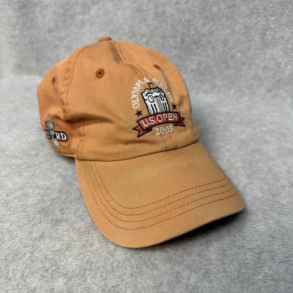 Vintage U.S. Open Hat Cap Strap Back Olympia Fields 2003 PGA Golf Mens 2000s